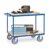 Fetra chariot robuste à 2 étagères avec surface de chargement de 1200 x 800 mm 2403 439001 - 2