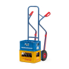 Fetra diable en acier avec roues gonflabes et patins amovibles en plastique 300 kg B1330L 439066 - 2