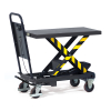 Fetra table élévatrice mobile avec surface de chargement de 1010 x 520 mm (hauteur de levage 435 - 1000 mm) 439059 - 1