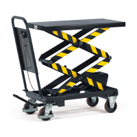 Fetra table élévatrice mobile avec surface de chargement de 1010 x 520 mm (hauteur de levage 440 - 1575 mm) 6837 439062