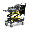 Fetra table élévatrice mobile avec surface de chargement de 1010 x 520 mm (hauteur de levage 440 - 1575 mm) 6837 439062 - 2