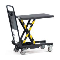 Fetra table élévatrice mobile avec surface de chargement de 700 x 450 mm (hauteur de levage 265 - 755 mm) 6831 439061