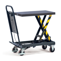 Fetra table élévatrice mobile avec surface de chargement de 830 x 500 mm (hauteur de levage 330 - 910 mm) 6832 439060