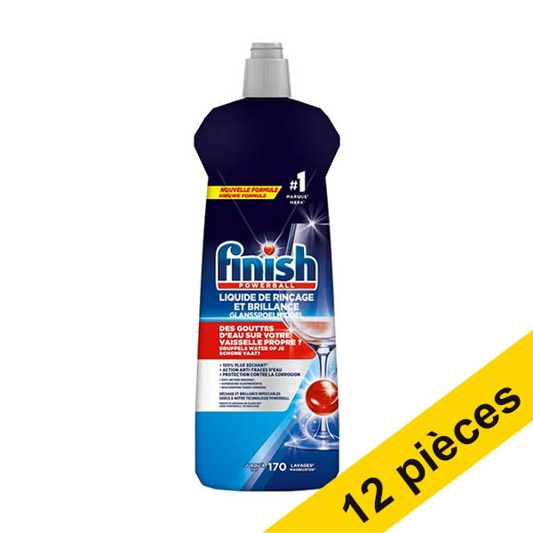 Offre : 12x Finish Regular liquide de rinçage (800 ml) SFI01060 - 1