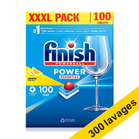 Offre : Finish Power All-in-1 Essential tablettes pour lave-vaisselle citron (300 lavages)