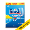 Offre : Finish Power All-in-1 Essential tablettes pour lave-vaisselle citron (300 lavages) SFI01049 - 1