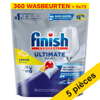 Offre : Finish Quantum All-in-1 Citron tablettes lave-vaisselle (360 lavages)