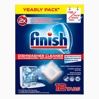 Finish tablettes nettoyantes pour lave-vaisselle (12 pièces) SFI00058
