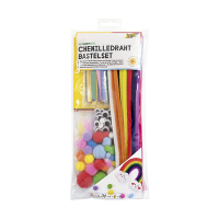 Folia Rainbow fil chenille ensemble de bricolage (212 pièces) 93501 222319
