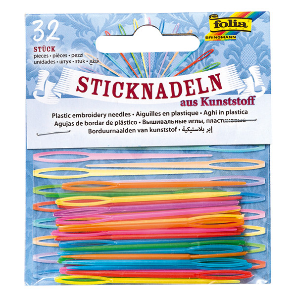 Folia aiguilles à broder en plastique (32 pièces) 2399 222111 - 1