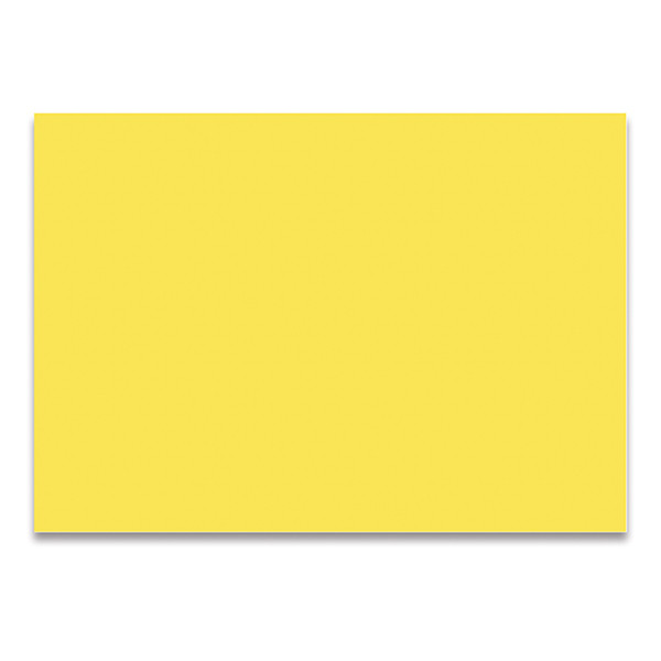 Folia carton photo 50 x 70 cm jaune citron (25 feuilles) FO-612512 222006 - 1