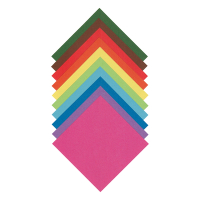 Folia feuilles à plier colorées 10 x 10 cm (100 feuilles) 8910 222154