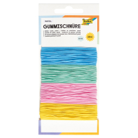 Folia fil élastique 5 mètres (4 pièces) - pastel 13704 222299