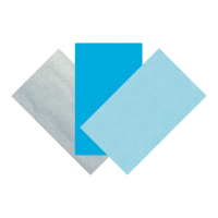 Folia ki papier de soie 50 x 70 (3 pièces) - bleu glacier  222277