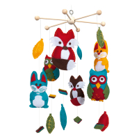 Folia kit créatif mobile animaux forestiers (86 pièces) 22849 222287