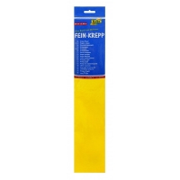 Folia papier crépon 250 x 50 cm - jaune 822106 222062