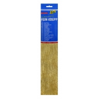 Folia papier crépon 250 x 50 cm - or 8229125 222088