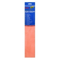 Folia papier crépon 250 x 50 cm - saumon 822176 222084