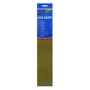 Folia papier crépon 250 x 50 cm - vert olive 822142 222078