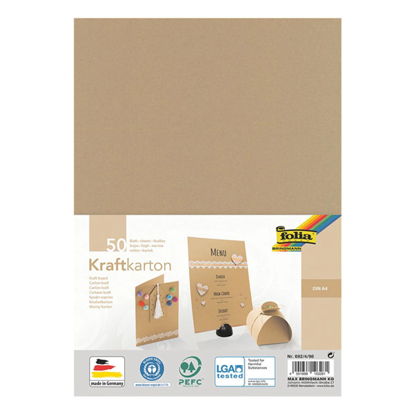 Folia papier kraft A4 230 g/m² (50 feuilles) 692/4/98 222272 - 1