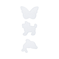 Folia plaques pour perles à repasser animaux (3 pièces) 73212 222207