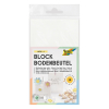 Folia sacs cadeaux papier 100 x 175 x 55 mm (15 sachets) - blanc