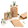 Folia sacs cadeaux papier naturel 100 x 175 x 55 mm (15 sachets) 41110 222336 - 3