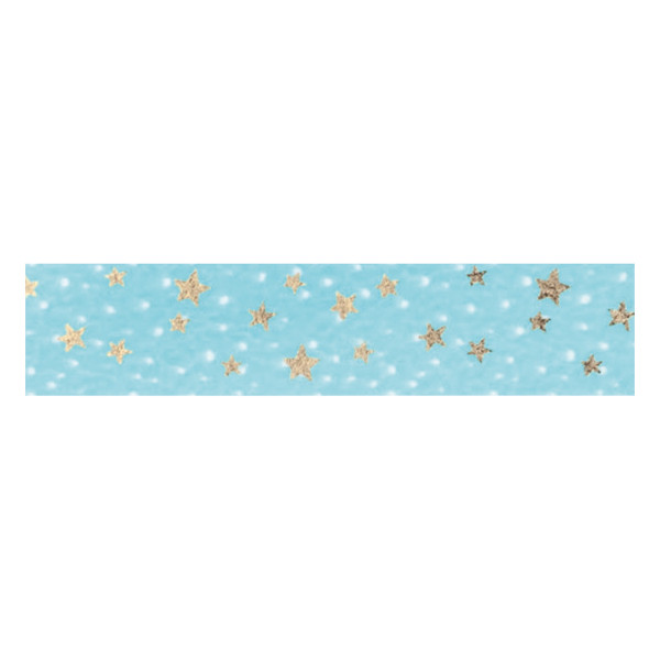 Folia washi ruban adhésif - étoiles or (15 mm x 5 m) 26115 222235 - 1