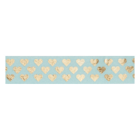 Folia washi ruban adhésif - coeurs or (15 mm x 5 m) 26118 222238