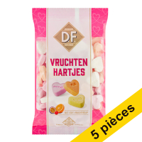 Offre : 5x Fortuin coeurs de fruits - messages en anglais et néerlandais (200 grammes)