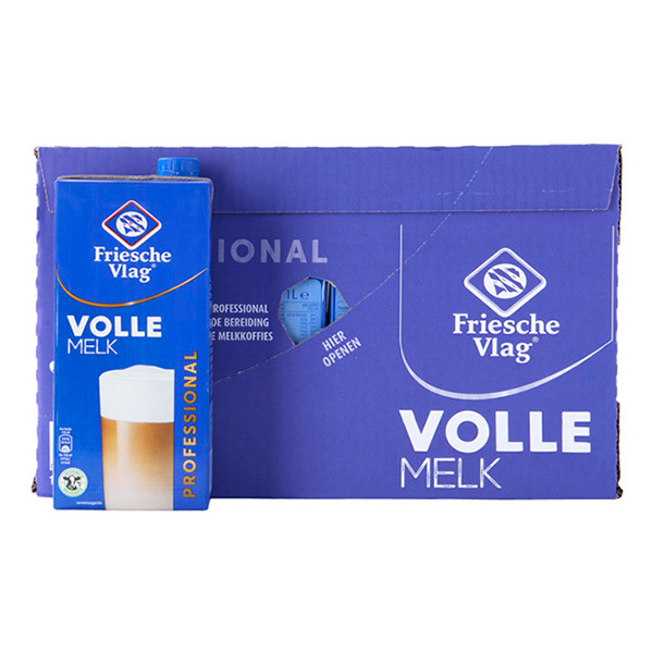 Friesche Vlag lait entier 1l (12 pièces) 422850 - 1