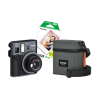 Fujifilm Instax mini 41 avec étui et mini film (20 feuilles) - noir