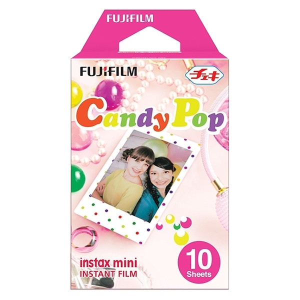 Fujifilm instax mini film Candy Pop (10 feuilles) 16321418 150821 - 1