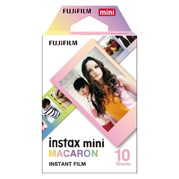Fujifilm instax mini film Macaron (10 feuilles) FujiFilm