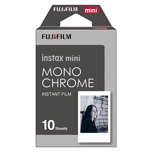 Fujifilm instax mini film Monochrome (10 feuilles) 16531958 150826 - 1