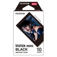Fujifilm instax mini film Noir (10 feuilles) 16537043 150819