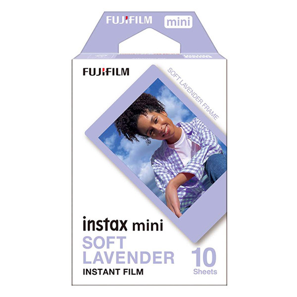 Fujifilm instax mini film Soft Lavender (10 feuilles) 16812376 150859 - 1