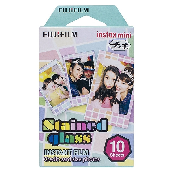Fujifilm instax mini film Vitrail (10 feuilles) 16203733 150822 - 1