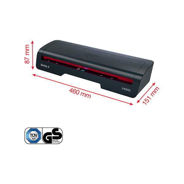 GBC 240HS series A3 plastifieuse 207103 - 5