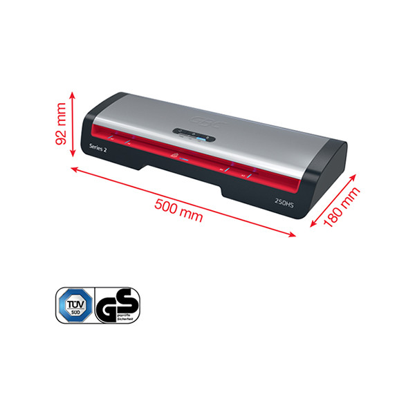 GBC 250HS Series A3 plastifieuse 207107 - 6