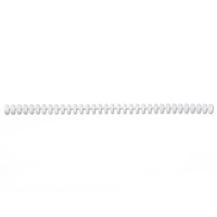 GBC 3880 ClickBind peigne de reliure polypropylène 8 mm (50 pièces) - blanc 388002E 207282