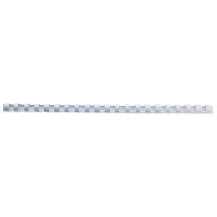 GBC 4028 CombBind peigne de reliure 10 mm (100 pièces) - blanc 207130