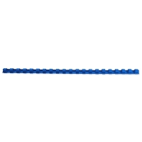 GBC 4028 CombBind peigne de reliure 10 mm (100 pièces) - bleu 4028235 207132