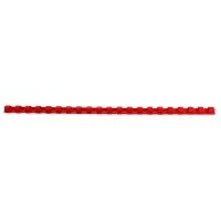 GBC 4028 CombBind peigne de reliure 6 mm (100 pièces) - rouge 4028213 207110