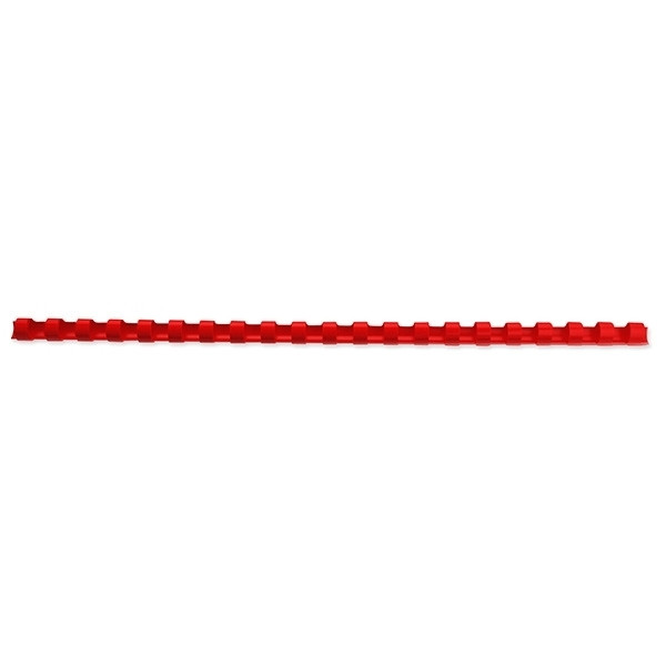 GBC 4028 CombBind peigne de reliure 8 mm (100 pièces) - rouge 4028214 207122 - 1