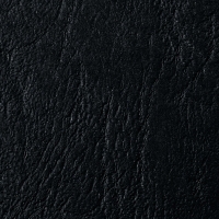 GBC CE040010 Leathergrain couverture de reliure 250 grammes (100 pièces) - noir CE040010 207394