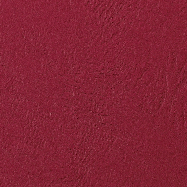 GBC CE040030 Leathergrain couverture de reliure 250 grammes (100 pièces) - rouge foncé CE040030 207422 - 1