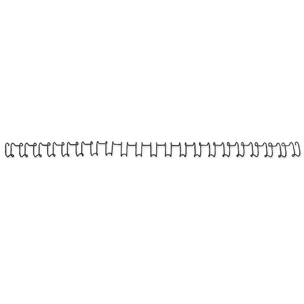 GBC IB1651 peigne métallique 8 mm (100 pièces) - noir IB165122 207214 - 1