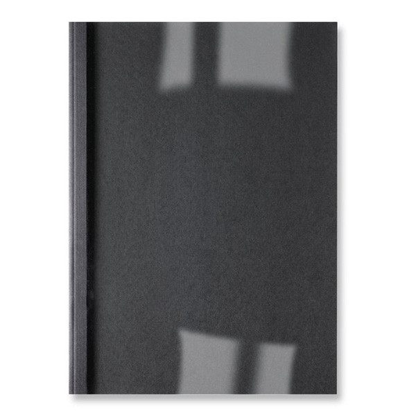 GBC IB3860 LinenWeave Thermabind couverture de reliure 1,5 mm (100 pièces) - noir IB386008 207757 - 1
