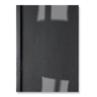 GBC IB3860 LinenWeave Thermabind couverture de reliure 1,5 mm (100 pièces) - noir IB386008 207757